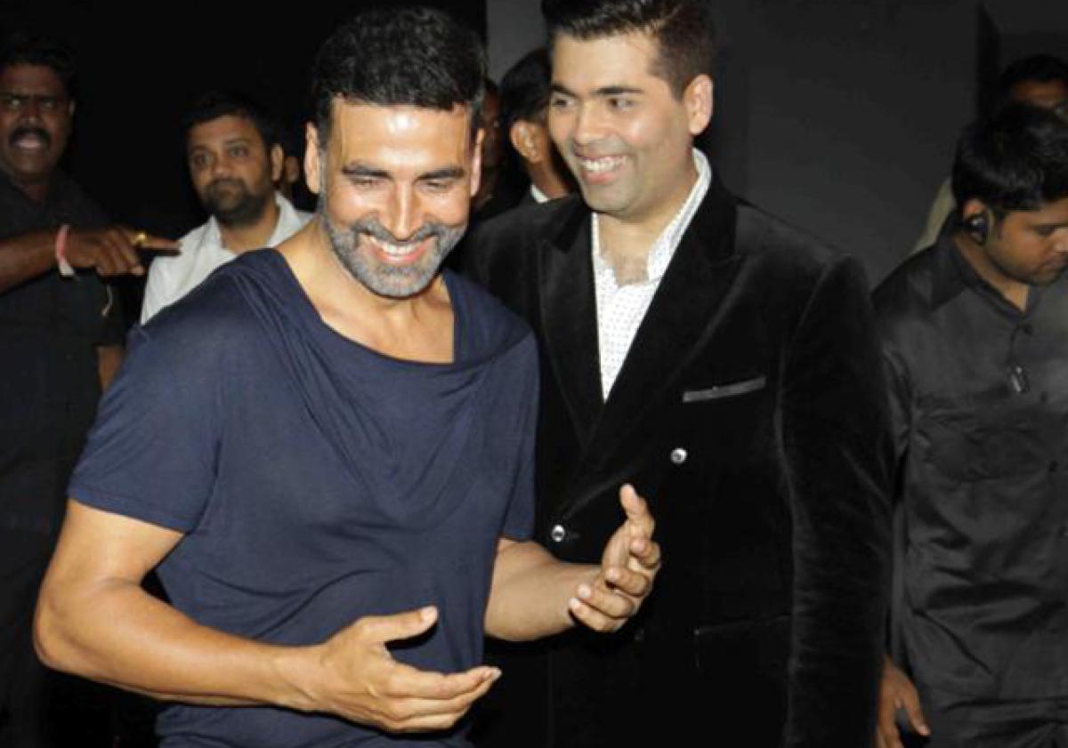 KJo honoured to work with Akshay, finally!